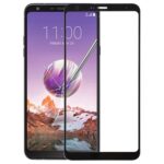 Cristal Exterior Pantalla Frontal para LG Stylus 4 Q710 Q710Ms Q710Cs (Negro)