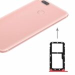 Bandeja Tarjeta SIM y TF para Xiaomi Mi 5X A1 (Rojo)