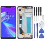 Pantalla Completa para Asus Zenfone Max M2 ZB633KL ZB632KL X01AD con Marco (Negro)