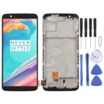 Pantalla Completa con Marco para OnePlus 5T A5010 (Negro)