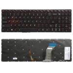 Teclado Retroiluminado para Lenovo Ideapad Y700 Y700-15 Y700-15Isk Y700-15Acz Y700-17Isk Y700-15Ise Versión USA