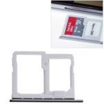 Bandeja Tarjeta SIM + Micro SD para LG Q6 / M700 / M700N / G6 Mini (Negro)