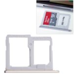Bandeja Tarjeta SIM + Micro SD para LG Q6 / M700 / M700N / G6 Mini (Dorado)
