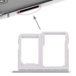 Bandeja Tarjeta SIM + Micro SD para LG Q6 / M700 / M700N / G6 Mini (Plata)