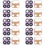 Lente de Cámara Trasera Original para Huawei P40 Lite (10 Piezas) (Rosa)