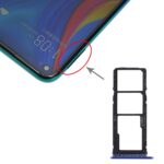 Bandeja Tarjeta SIM + Bandeja Tarjeta Micro SD para Huawei Enjoy 10 / para Honor Play 3 (Azul)