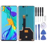 Pantalla Completa Original para Huawei P30 Pro Vog-L29 Vog-L09 Vog-Al00 Vog-Tl00 Vog-L04 Vog-Al10 (Negro)