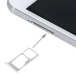 Bandeja Tarjeta SIM y Micro SD para Meizu Pro 5 (Plata)