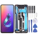 Pantalla Completa para Asus Zenfone 6 Zs630Kl I01Wd con Marco (Negro)