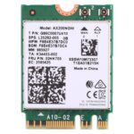 Tarjeta de Red Inalámbrica Doble Banda Ax200Ngw M.2 Ngff Bluetooth 5.0 WIFI 2.4G/5G 802.11 Ac/Ax 2400Mbps