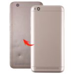 Carcasa Trasera para Xiaomi Redmi 5A con Lente de Cámara y Teclas Laterales (Dorado)