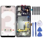Pantalla Completa para Google Pixel 3 XL con Marco (Negro)