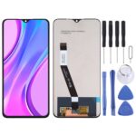 Pantalla TFT Completa para Xiaomi Redmi 9 Redmi 9 Prime Poco M2 con Marco (Negro)