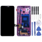 Pantalla Completa Original para LG G7 Thinq G710 G710Em G710Pm G710Vmp con Marco (Rojo) - Imagen 2