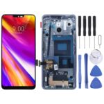 Pantalla Completa Original para LG G7 ThinQ G710 con Marco (Plata)