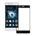 Lente de Cristal Exterior Pantalla Frontal para Huawei P9 (Negro)