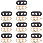 Cubierta Lente Cámara Trasera con Adhesivo para Xiaomi Redmi Note 6 Pro (10 Unidades)