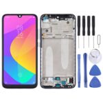 Pantalla TFT Completa para Xiaomi Mi CC9E / Mi A3 con Marco (Negro)