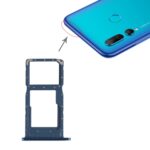 Bandeja Tarjeta SIM + Bandeja Tarjeta Micro SD para Huawei P Smart + (Azul)