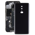 Cubierta Tapa Trasera de Batería para OnePlus 6 Superficie Lisa (Negro)