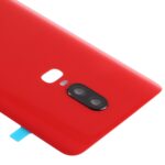 Cubierta Tapa Posterior de Batería Superficie Lisa para OnePlus 6 (Rojo) - Imagen 4