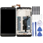Pantalla Completa para ZTE Zmax Pro Z981 con Marco (Negro)