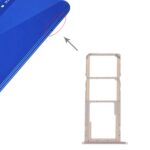 Bandeja Tarjeta SIM + Tarjeta Micro SD para Honor Play 8A (Dorado)