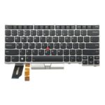 Teclado de luz de fondo para Lenovo Thinkpad E480 L480 L380 Yoga T480 (Plata) - Imagen 2