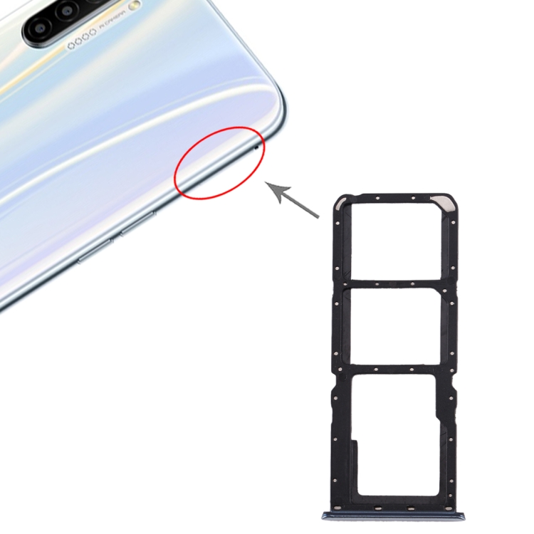 SP8545S.jpg Bandeja Tarjeta SIM y Micro SD para Realme X2 (Plata) - Imagen 1