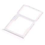Bandeja Tarjeta SIM + Bandeja Micro SD para Huawei P30 Lite (Blanco) - Imagen 4