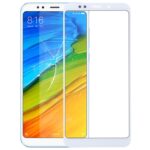 Lente de Cristal Exterior Frontal para Xiaomi Redmi 5 Plus (Blanco)
