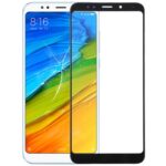 Lente de Cristal Exterior Pantalla Frontal para Xiaomi Redmi Note 5 y Note 5 Pro (Negro)