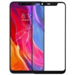 Lente de Cristal Exterior Pantalla Frontal para Xiaomi Mi 8 (Negro)