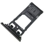 Bandeja Tarjeta SIM1 + SIM2 + Micro SD para Sony Xperia XZ (Negro) - Imagen 2