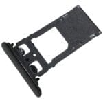 Bandeja Tarjeta SIM1 + SIM2 + Micro SD para Sony Xperia XZ (Negro) - Imagen 3