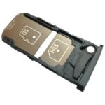 Bandeja Tarjeta SIM + Bandeja Tarjeta Micro SD para Motorola Moto Z2 Force (Negro) - Imagen 4