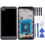 Pantalla Completa TFT para LG X Screen K500 con Marco (Negro)