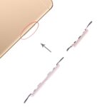 Botones Laterales para Oppo A59 (Dorado)