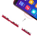 Botones Laterales para Oppo R11S (Rojo)