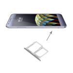 Bandeja Tarjeta SIM + Micro SD para LG X Cam K580 (Plata)