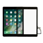 Panel Táctil con Cable Flex Tecla de Inicio para Apple iPad 5 9,7 Pulgadas A1822 A1823 (Negro)