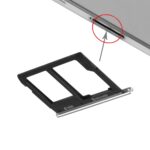 Bandeja de Tarjeta SIM y Micro SD para Samsung Galaxy A9 / A9000 (Negro)