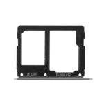 Bandeja de Tarjeta SIM y Micro SD para Samsung Galaxy A9 / A9000 (Negro) - Imagen 2