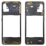 Placa de Bisel de Marco Medio para Samsung Galaxy A51 (Negro)