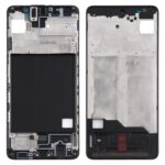 Carcasa Frontal LCD para Samsung Galaxy A51 Marco Bisel Placa (Negro)