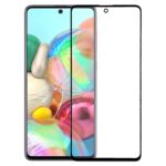 Lente de Cristal Pantalla Frontal para Samsung Galaxy A71 (Negro) Exterior