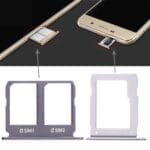 Bandeja Tarjeta SIM y Micro SD para Samsung Galaxy A9100 / A9 (Negro)