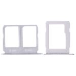 Bandeja de Tarjeta SIM y Micro SD para Samsung Galaxy A9100 / A9 (Blanco) - Imagen 2