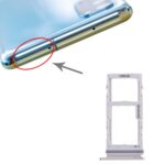 Bandeja de Tarjeta SIM y Micro SD para Samsung Galaxy S20 (Blanco)