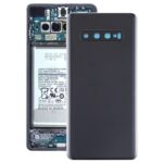 Tapa Trasera de Batería con Lente de Cámara para Samsung Galaxy S10+ (Negro)